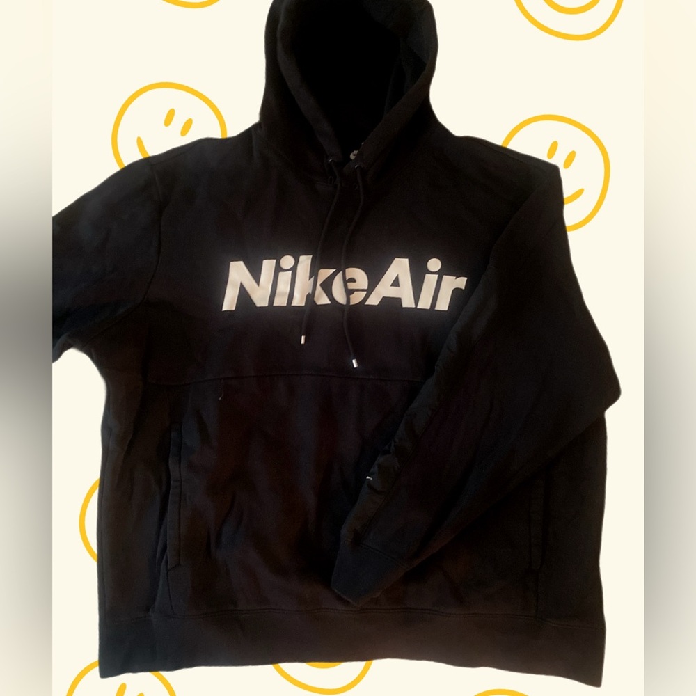 Nike Air Black Logo Hoodie XXL